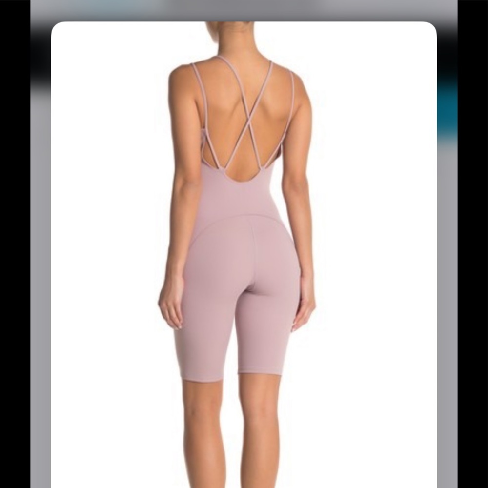 Free People Glow One Piece Catsuit Bodysuit Gem